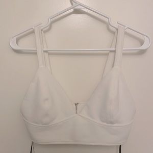 Forever 21 white crop top